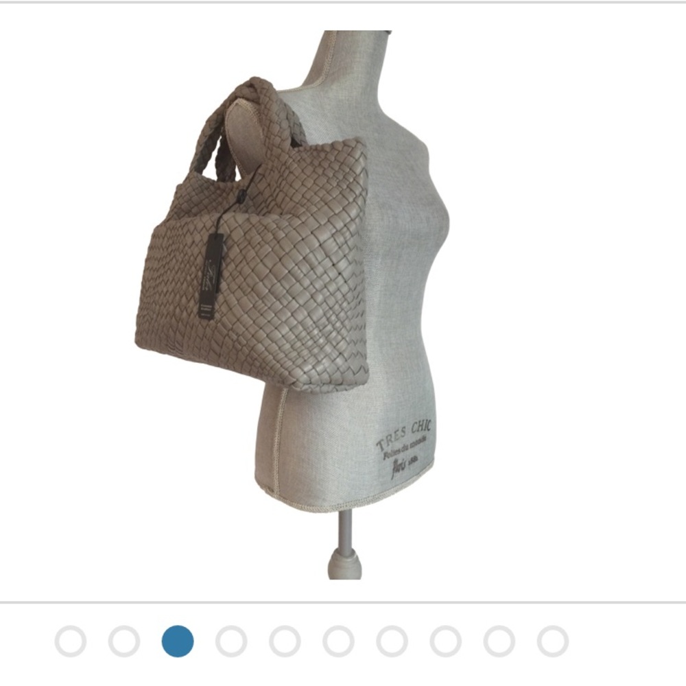 Falor Italian Leather Tote Purse